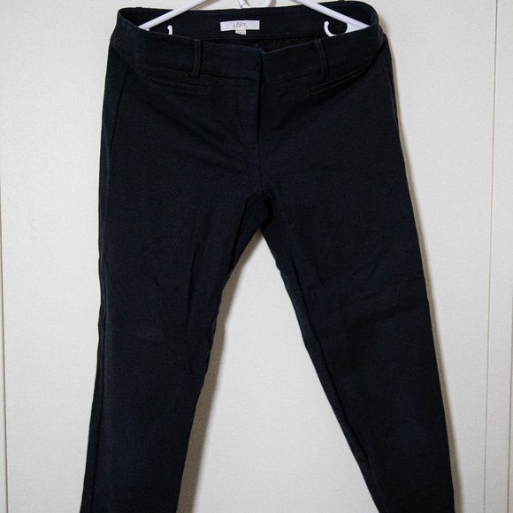 Ann Taylor Loft Marisa Dress Pant Black - Picture 1 of 4